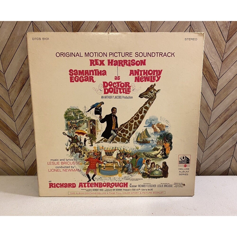 Doctor Doolittle Original Movie Soundtrack, Vinyl LP, Sealed [007]